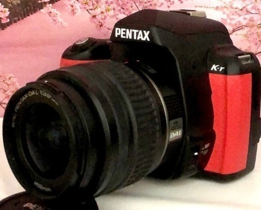 希少カラー❤️高機能&軽量&簡単操作❤️ペンタックス k-r レンズキット
