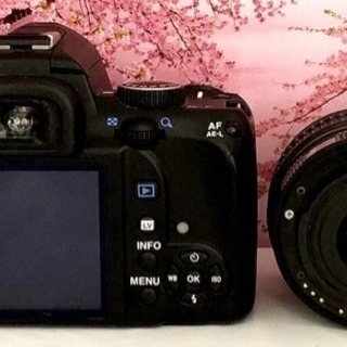 希少カラー❤️高機能&軽量&簡単操作❤️ペンタックス k-r レンズキット