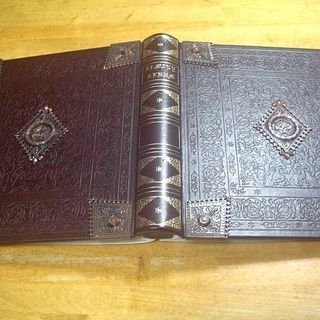 グレートハイネスアルバム100年台紙ブック式ブラウンの画像