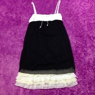 ☆セシル☆シフォンティアードキャミワンピ