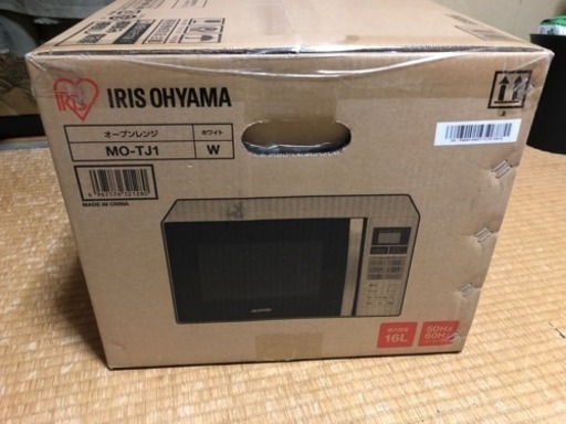 熊谷様！ IRIS OHYAMA オーブンレンジ MO-TJ1 新品未使用です！