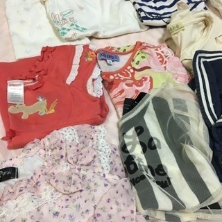 女の子 子供服 まとめ売り 80 90サイズ 半袖の画像