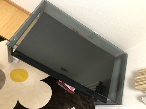 ニトリ ガラステーブル