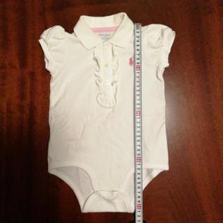 ラルフローレンベビー　ポロシャツ　ロンパース　12M/80cmの画像