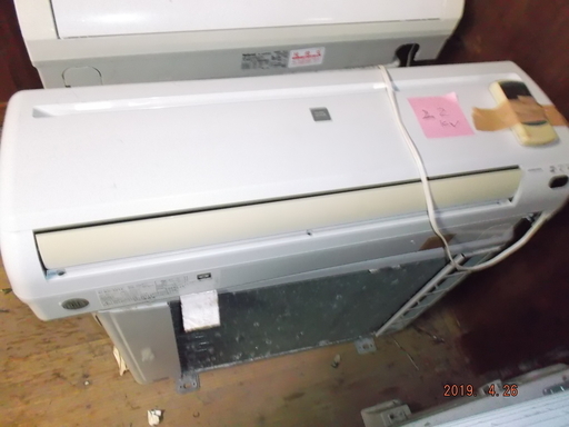 中古クーラー日本メーカーいろいろ