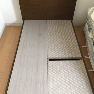 シングルベット　収納付き