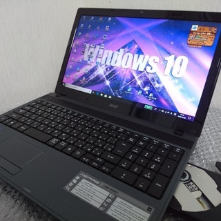 【取引中】　acer　ASPIRE　corei3　320GB　4...