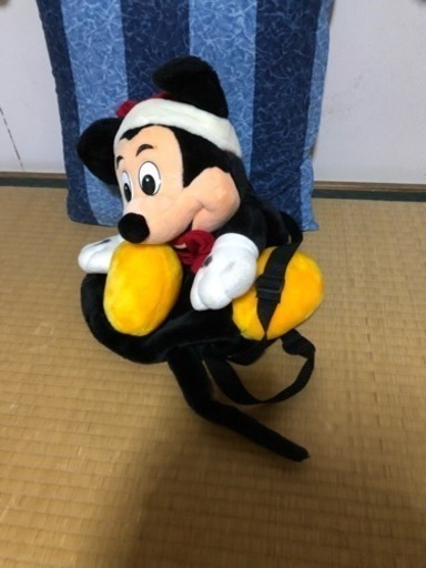 ミッキー ぬいぐるみナップサック