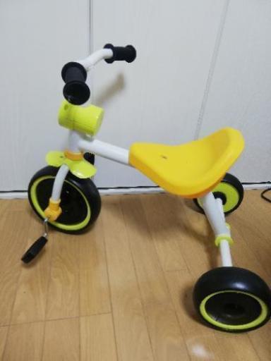三輪車！使用頻度少なめ♪