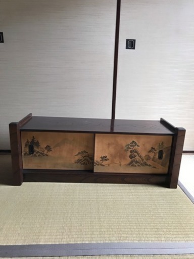 和家具 昭和レトロ 襖絵