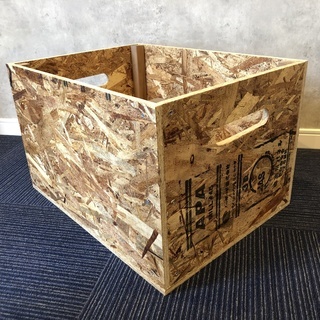ハンドメイドの収納BOX