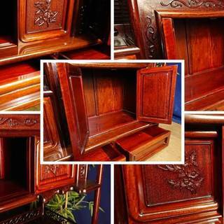 C6 紫檀 飾り棚 お得な送料 自社便あります