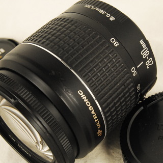 9132 CANON EF 28-80mm 3.5-5.6 V USM AFズームレンズ キャップ フィルター付　アントレの画像