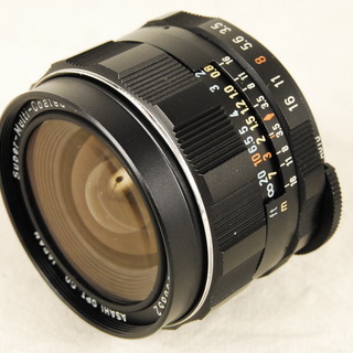 9133 Super-Multi-Coated TAKUMAR F3.5 28mm フィルター キャップ付 ASAHI PENTAX アサヒ ペンタックス　アントレの画像