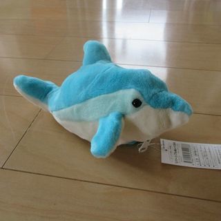 リバーシブル・ぬいぐるみ・ベルーガ/イルカの画像