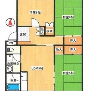 館林グリーンハイツ２－３０５　／／敷金・礼金なし・今なら1ヶ月フリーレント付き！！ - 館林市