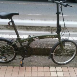 【整備済み】DAHON折りたたみ自転車20インチ【中古】