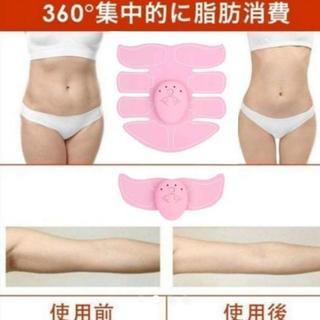 EMS腹筋ベルト３点セット 新品　6種類モード 10段階強度の画像
