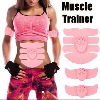 EMS腹筋ベルト３点セット 新品　6種類モード 10段階強度