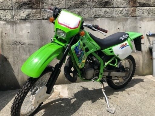 KDX125SRA5 22馬力！キック１発始動。