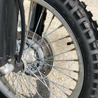 KDX125SRA5 22馬力！キック１発始動。の画像