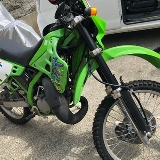 KDX125SRA5 22馬力！キック１発始動。の画像