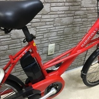 東京23区配達無料 ブリジストン マリポーサ 4Ah リチウム 電動自転車 中古