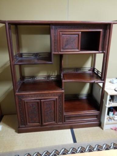 昭和レトロ　民芸品家具！　台湾製