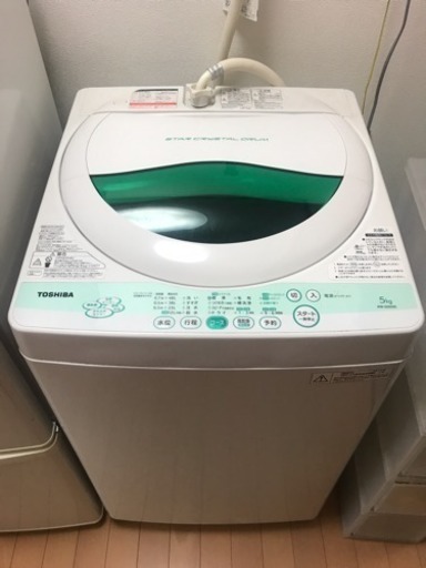 東芝 5.0㎏洗濯機 AW-505 2012年製