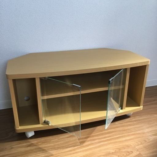 楽天購入 キャスター付テレビ台 横80×奥行き39.5×高さ39cm