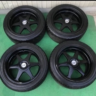 美品 深リム MKモータスポーツ製4本セット