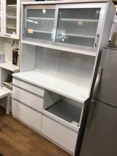 高橋木工所 レンジボード ホワイト 中古