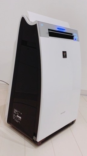 【2018年製】SHARP 空気清浄機 KIX75E6-W