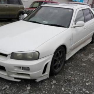 スカイライン ER34 GT ターボ 車検付