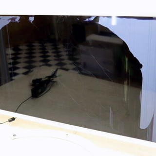 画面割れ ジャンク LG 32MP58HQ -W 液晶 ディスプ...
