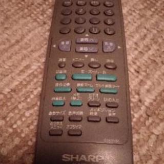 シャープ　ブラウン管テレビの画像