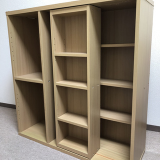 スライド式書棚の画像