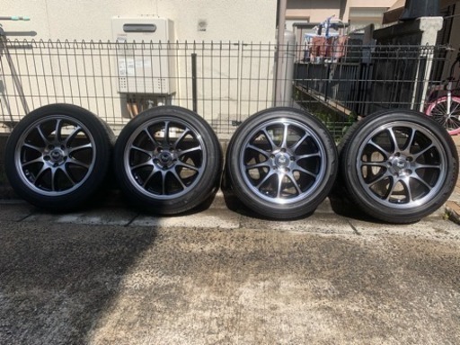 【値下げしました】17インチタイヤホイール4本セット