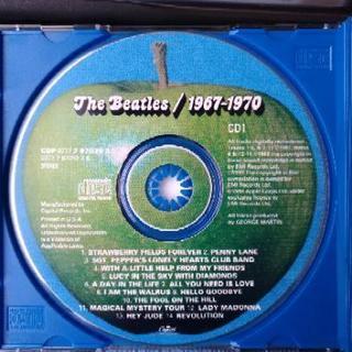 ビートルズCD 青盤（2枚組）USA版1993年★希少レア品★の画像