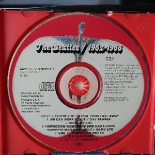 ビートルズCD 赤盤（2枚組）USA版1993年★希少レア品★の画像