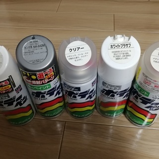 車・バイク用塗装スプレーなどの画像