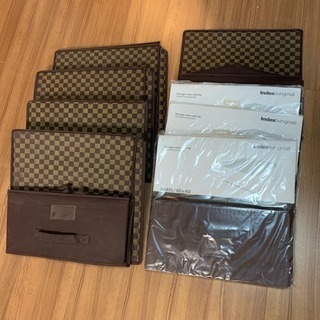 新品＆美品❗️整理ボックス 8個セット 40x40x20センチ タイ製