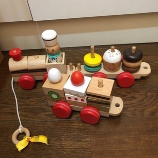 値下げ❣️木のパティシエ列車