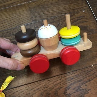 値下げ❣️木のパティシエ列車の画像