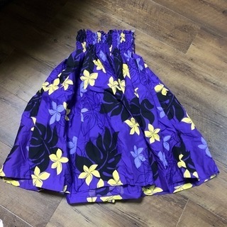 フラダンス用スカート(パープル)