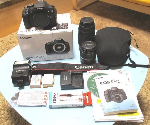 《決まりました》Canon EOS Kiss X6i  美品　付属品多数