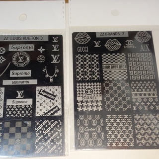 ２枚セット スタンプネイル スタンピングネイル ネイルプレート ...