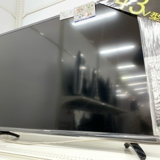 デザインにこだわる Hisense 大型 液晶テレビです。