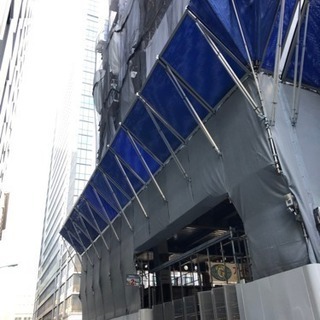 くさび式足場(信和Aタイプ)の工事スタッフ