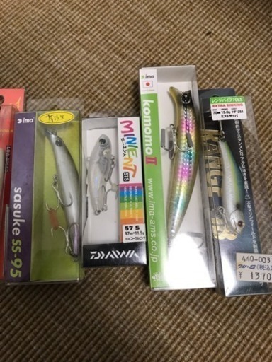 シーバス ルアーセット